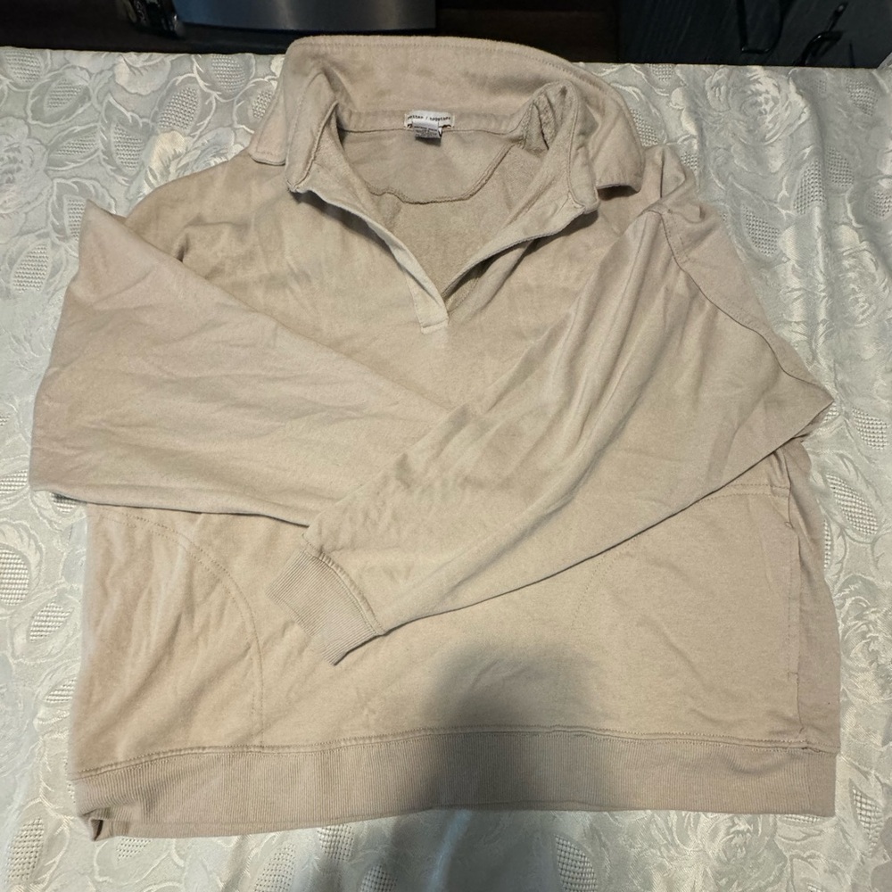 Tan color sweater size M